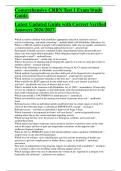 Comprehensive CRRN Test 1 Exam Study &NewLine;Guide&period;&NewLine;Latest Updated Guide with Correct Verified &NewLine;Answers 2026&sol;2027&period;