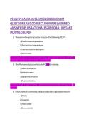 PENNSYLVANIA NUCLEAR ENGINEER EXAM QUESTIONS AND CORRECT ANSWERS &lpar;VERIFIED ANSWERS&rpar; PLUS RATIONALES 2026 Q&A &vert; INSTANT DOWNLOAD PDF