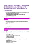 PENNSYLVANIA OCCUPATIONAL HEALTH NURSE EXAM QUESTIONS AND CORRECT ANSWERS &lpar;VERIFIED ANSWERS&rpar; PLUS RATIONALES 2026 Q&A &vert; INSTANT DOWNLOAD PDF
