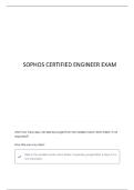SOPHOS CENTRAL ENDPOINT PROTECTION V5- S15 - TECHNICIAN QUESTIONS & ANSWERS &ndash; VERIFIED AND GRADED A&plus; &vert; LATEST UPDATED