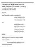 ILLINOIS JURISDICTIONAL LAND SURVEYOR EXAM &ndash; QUESTIONS AND &NewLine;ANSWERS &vert; VERIFIED AND WELL DETAILED ANSWERS &vert; PLUS RATIONALES &vert; &NewLine;GUARANTEED PASS &vert; LATEST EXAM UPDATE
