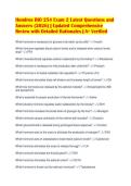 Hondros BIO 254 Exam 2 Latest Questions and&NewLine;Answers &lpar;2026&rpar; &vert; Updated Comprehensive&NewLine;Review with Detailed Rationales &vert; A&plus; Verified&NewLine;