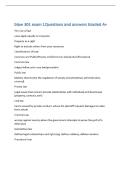 blaw 301 exam 1Questions and answers Graded A&plus;&NewLine;The rule of law