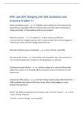 BPD Law 204 Charging 204-206 Questions and&NewLine;answers Graded A&plus;&NewLine;What is probable cause&quest; - Probable cause is facts and circumstances that&NewLine;would lead a reasonable officer to believe that a crime has been committed&comma; is&NewLine;being committed&comma; or that evidence of a
