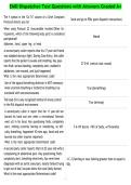 EMD Dispatcher Test Questions with Answers Graded A&plus;