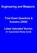 Engineering and Weapons Systems PDF &vert; Fundamentals&comma; Defense Technology Concepts & Study Notes&NewLine;