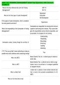 ARMY OCS TRAINING MANAGEMENT EXAM Test Questions with Answers&NewLine;Graded A&plus;