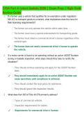 CVSA Part A Latest Update 2026 &vert; Exam Prep &vert; High-Yield &NewLine;Review Guide