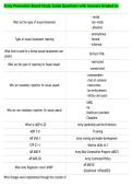 Army Promotion Board-Study Guide Questions with Answers Graded A&plus;
