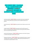 UGA MARK 3000 EXAM 3 QUESTIONS AND VERIFIED CORRECT ANSWERS GRADED A&plus; -LATEST 2026-2027- 100- GUARANTEED PASS&period;docx&NewLine;&NewLine;