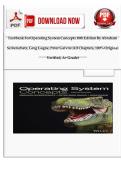  Operating System Concepts 10th Edition By Abraham Silberschatz&comma; Greg Gagne&comma; Peter Galvin &lpar;All Chapters&comma; 100&percnt; Original Verified&comma; A&plus; Grade&rpar; Test Bank &NewLine;