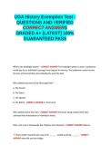 UGA MIST 2090 Final Exam&semi;UGA History Exemption Test - &semi;UGA Georgia Constitution Test&semi;UGA MARK 3000 - Grantham Exam 3 &semi;ACCT 2101 UGA Exam '&semi;UGA History Exemption Test - EXAM QUESTIONS AND VERIFIED CORRECT ANSWERS GRADED A&plus; -LATEST 2026-2027- 100- GUARANTE