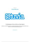 Stuvia ATI RN Comprehensive Predictor 2024 2025 Updated Practice Questions with Answers and Key Concepts Nursing Exam Prep Workbook