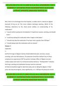 NCLEX-RN V12&period;35 &lpar;1&rpar; &lpar;865 Q & A&rpar; ALL ANSWERS 100&percnt; &NewLine;CORRECT SATISFACTION GUARANTEED SUCCESS &NewLine;LATEST UPDATE 2026&sol;2027 RATED A&plus; 