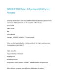 BUSMHR 2000 Exam 1 Questions With Correct Answers