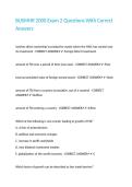BUSMHR 2000 Exam 2 Questions With Correct Answers&period;