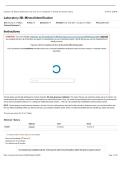 ESS 101 LABORATORY 3B QUIZ&colon; MINERAL IDENTIFICATION &vert; QUESTIONS AND ANSWERS &vert; 2026 UPDATE &vert; 100&percnt; CORRECT&period;