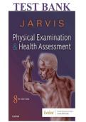 Jarvis's Physical Examination & Health Assessment &lpar;8th Ed&period;&rpar; &ndash; Test Bank