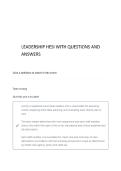 HESI  QUESTIONS AND CORRECT ANSWERS WITH EXPLANATIONS &vert; GRADED A&plus; &vert; VERIFIED ANSWERS &vert; LATEST EXAM &lpar;JUST RELEASED&rpar;