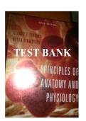 Principles of Anatomy and Physiology &lpar;12th Ed&period;&rpar; &ndash; Tortora & Derrickson Test Bank