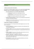 2de Semestervakken Criminologie &ndash; 1ste Jaar UGent