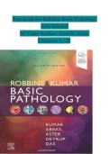 Robbins Basic Pathology by Kumar Abbas Aster &ndash; comprehensive pathology test bank with practice questions and detailed answer explanations