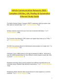 Vehicle Communication Networks 2026 &ndash; Complete CAN Bus&comma; LIN&comma; FlexRay & Automotive Ethernet Study Guide