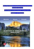 Auditing & Assurance Services&colon; A Systematic Approach 12th Edition &ndash; Solution Manual for Accounting and Auditing Course Material