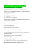 BMW Associate Level ASE Test Study Guide Practice Questions and Review
