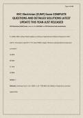 NYC Electrician &lpar;CUNY&rpar; Exam
