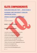 ELITE COMPREHENSIVE &NewLine;DUOLINGO ENGLISH TEST &mdash; MOCK EXAM 3 &NewLine;ACADEMIC AND UNIVERSITY ENGLISH &NewLine;&lpar;ADVANCED LEVEL&rpar; &NewLine;SPRING EXAMINATION MAY 2026 &NewLine;C1&ndash;C2
