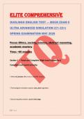 ELITE COMPREHENSIVE &NewLine;DUOLINGO ENGLISH TEST &mdash; MOCK EXAM 6 &NewLine;ULTRA ADVANCED SIMULATION &lpar;C1&ndash;C2&plus;&rpar; &NewLine;SPRING EXAMINATION MAY 2026 &NewLine; &NewLine;Focus&colon; Ethics&comma; society&comma; science&comma; abstract reasoning&comma; &NewLine;academic mastery