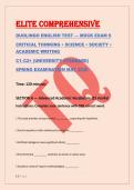 ELITE COMPREHENSIVE &NewLine;DUOLINGO ENGLISH TEST &mdash; MOCK EXAM 9 &NewLine;CRITICAL THINKING &bull; SCIENCE &bull; SOCIETY &bull; &NewLine;ACADEMIC WRITING &NewLine;C1&ndash;C2&plus; &lpar;UNIVERSITY STANDARD&rpar; &NewLine;SPRING EXAMINATION MAY 2026 