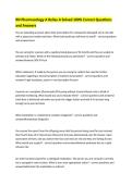 Exam &lpar;elaborations&rpar; phamacology 