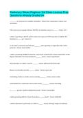 Stationary Steam Engineer 3rd Class License Prep Questions Already Graded A&plus;
