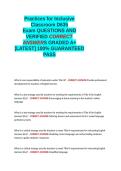 Practices for Inclusive Classroom D635 Exam QUESTIONS AND VERIFIED CORRECT ANSWERS GRADED A&plus; -LATEST 2026-2027- 100- GUARANTEED PASS&period;docx&NewLine;&NewLine;