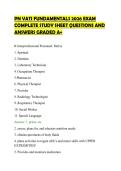 PN VATI FUNDAMENTALS 2026 EXAM&NewLine;COMPLETE STUDY SHEET QUESTIONS AND&NewLine;ANSWERS GRADED A&plus;