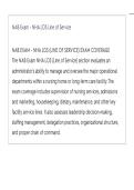 NAB Exam - NHA LOS Line of Service ACTUAL EXAM COMPLETE QUESTIONS AND CORRECT ANSWERS LATEST UPDATE THIS YEAR&period;pdf&NewLine;&NewLine;