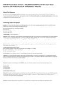 APEA 3P Practice Exam Test Bank &vert; 2025&sol;2026 Latest Edition&colon; 100 New Exam-Based&NewLine;Questions with Verified Answers & Detailed Clinical Rationales
