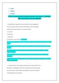 NCM 118 Gastrointestinal Disorders Questions And Answers &plus; Rationales - 100&percnt; Guaranteed Pass Review 2026-2027
