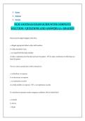 NCM 118 FINALS EXAM GUIDE WITH COMPLETE SOLUTION - QUESTIONS AND ANSWERS &lpar;A&plus; GRADED&rpar;