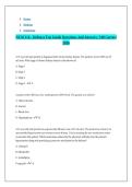 NCM 118 &ndash; Kidneys Test Guide Questions And Answers - 100 Correct 2026