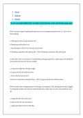 NCM 118 MIDTERM TEST GUIDE QUESTIONS AND ANSWERS 2026-2027