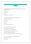 NCM 118 Basta hinde situational 100 Questions With Best Reviewed Answers A&plus; Graded