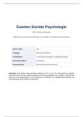 Goed voorbereid met 200 lastige oefenvragen oefententamen  - Sociale Psychologie &lpar;PB0012&rpar;
