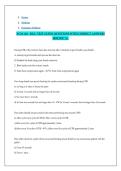NCM 118 &ndash; RLE - TEST GUIDE QUESTIONS WITH CORRECT ANSWERS 2026-2027 A&plus;