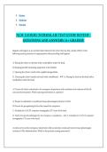 NCM 118 SEMI &lpar;NURSESLAB&rpar; TEST GUIDE REVIEW - QUESTIONS AND ANSWERS &lpar;A&plus; GRADED&rpar;
