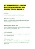 STATE FARM PROPERTY PRACTICE&NewLine;SOLUTION 2026 QUESTIONS AND&NewLine;ANSWERS VERIFIED GRADED A&plus;