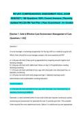 RN VATI COMPREHENSIVE ASSESSMENT REAL EXAM 2026&sol;2027 &vert; 180 Questions 100&percnt; Correct Answers &vert; Recently Updated NCLEX-RN Test Plan &vert; Pass Guaranteed - A&plus; Graded&NewLine;&NewLine;
