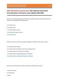 WGU C201 Business Acumen Exam &vert;OA&vert; Objective Assessment&vert; Actual Questions and Answers Latest Updated 2025&sol;2026